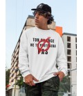 Sweat Shirt Ton silence ne te protégera pas