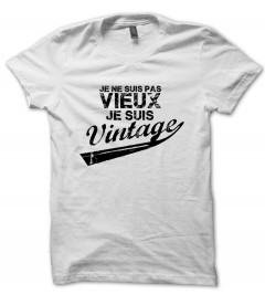 Tee Shirt Humour Anniversaire Homme Je Ne Suis Pas Vieux Je Suis Vintage Tee Shirt Humour Anniversaire Homme Je Ne Suis Pas Vieux Je Suis Vintage