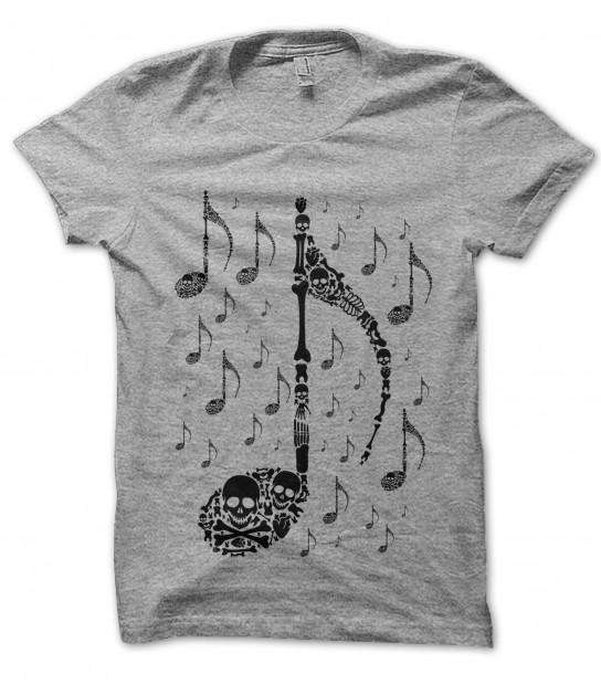 T shirt on sale homme musique