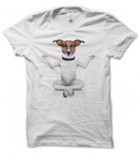 T-shirt Dog Zen