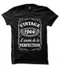 T-shirts 1944 Anniversaire style Whisky