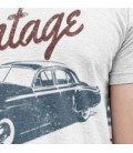 T-Shirt Vintage Original Classic Muscle Car, 100% coton Bio