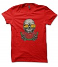 T-Shirt Skull Pastèque, Summer Life, 100% coton BIO