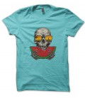 T-Shirt Skull Pastèque, Summer Life, 100% coton BIO