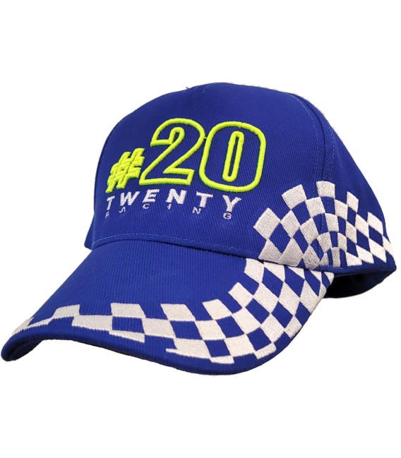 Casquette TWENTY RACING 20 à damier