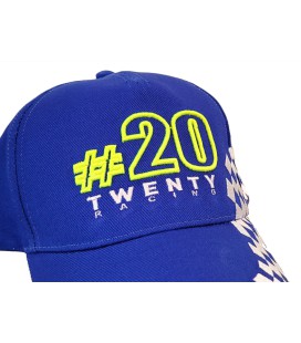 Casquette TWENTY RACING 20 à damier