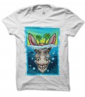 T-Shirt Donkey Paradise , 100% coton BIO