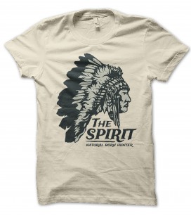 T-Shirt Natural Born Hunter, The SPIRIT , 100% coton BIO