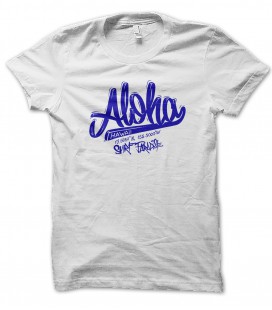 T-Shirt Aloha Hawaii Surf Paradise, 100% coton