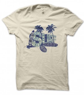 T-Shirt Surf's Up, Pacific Spirit California, 100% coton