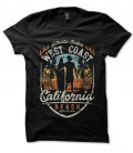 T-Shirt Authentic Surfers, West Coast, 100% coton