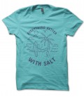 T-Shirt Everything Better with Salt, Surf Spirit, 100% coton BIO
