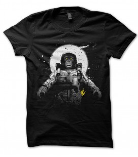 T-Shirt Astronaute Monkey, 100% coton BIO