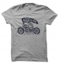 T-Shirt Skeleton Born to Ride, Skull Rider , 100% coton