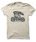 T-Shirt Skeleton Born to Ride, Skull Rider , 100% coton