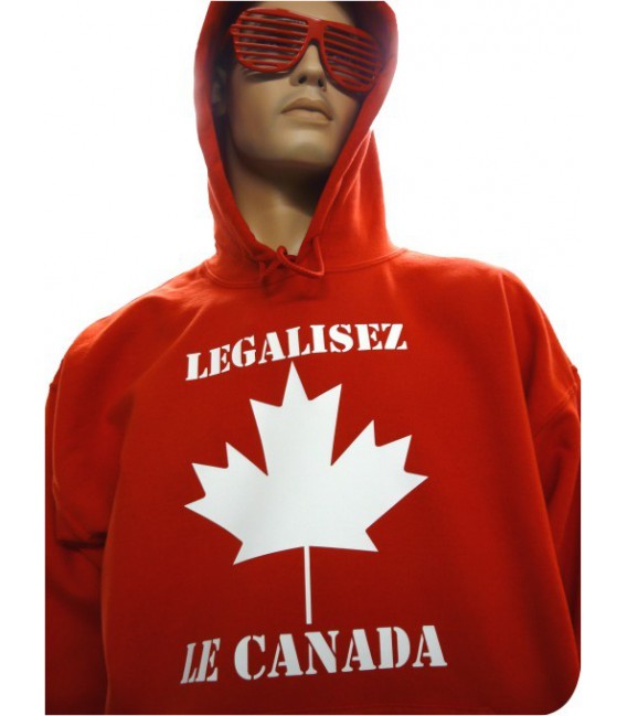 Sweat Shirt Légalisez le Canada