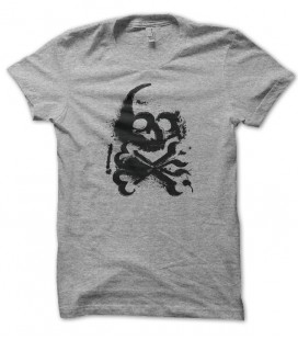 T-shirt Street Art Skull