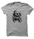 T-shirt Street Art Skull