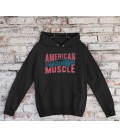 Sweat Shirt Capuche American Muscle Car vintage