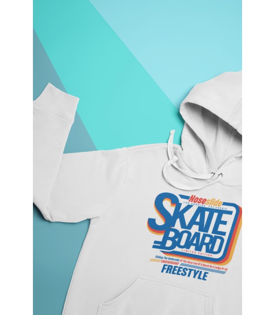 Sweat Shirt Capuche Skate Board FreeStyle noseStyle Hoodie
