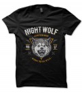 T-Shirt Night Wolf, Amsterdam, Born to Be Wild 100% coton Bio