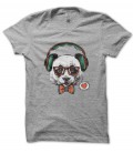 T-Shirt Panda DeeJay, 100% coton
