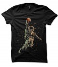 T-Shirt Astro Basket, Dunk in Space ! 100% coton Bio