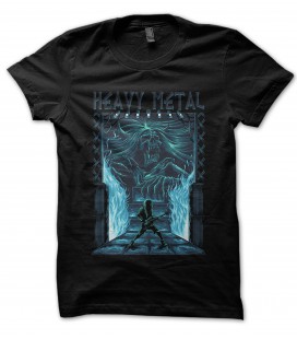 T-Shirt Heavy Metal, 100% coton Bio