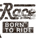 T-Shirt Road Race Born to Ride Vintage, 100% coton