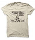 T-Shirt Road Race Born to Ride Vintage, 100% coton