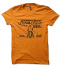 T-Shirt Road Race Born to Ride Vintage, 100% coton