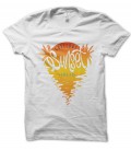 T-Shirt Chillout Ibiza Sunset, 100% coton Bio