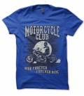 T-Shirt Ride Forever, Motorcycle Club Biker , 100% coton