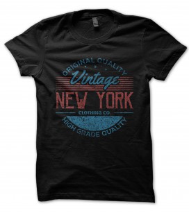 T-Shirt New York Vintage Clothing , 100% coton