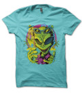 Tee Shirt Alien Summer, Good Vibes !