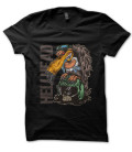 Tee Shirt Vautour Biker HellHead, 100% Honor