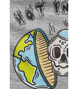 Tee Shirt Hot Inside, la planète chauffe !