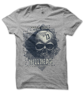 T-Shirt HellHead 13 , Premium Quality