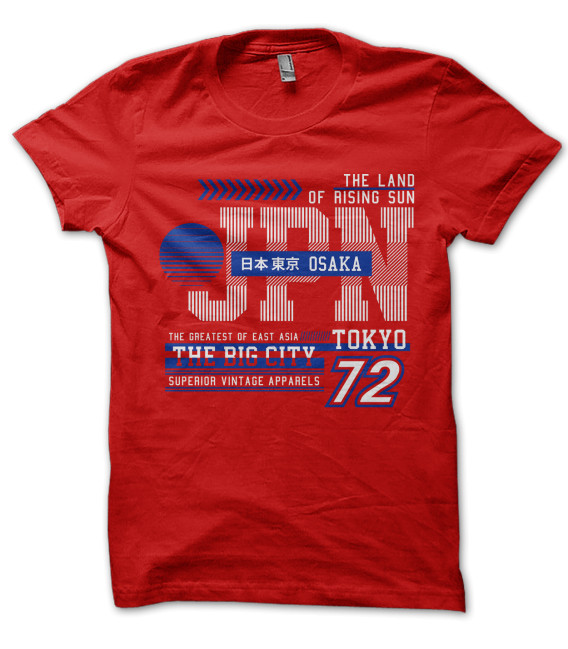 Tee Shirt Japon Osaka, the BIG City 72