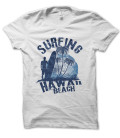 Tee Shirt Surfing Hawaii Beach