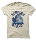 Tee Shirt Surfing Hawaii Beach