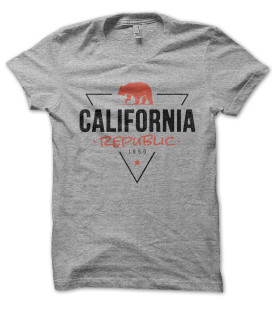 Tee Shirt California Republic since 1850