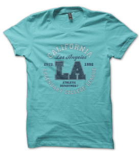 Tee Shirt California Legendary College Vintage