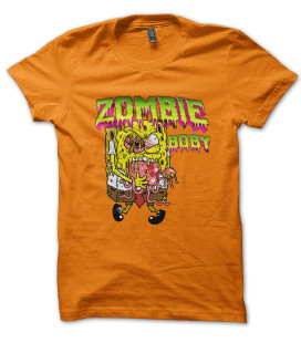 Tee Shirt Zombie Boby en éponge