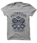 Tee Shirt Vintage Custom Garage, Motorcycle Legend 1980