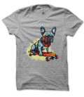 Tee Shirt Skater BullDog Français, French Bull Dog