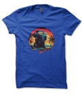 Tee Shirt Labrador Sunset LifeStyle