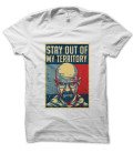 Tee Shirt Stay out of my Territory - Walter White