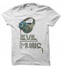 T-shirt Evil Music