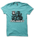 Tee Shirt Paranoid, Spider and Grenade